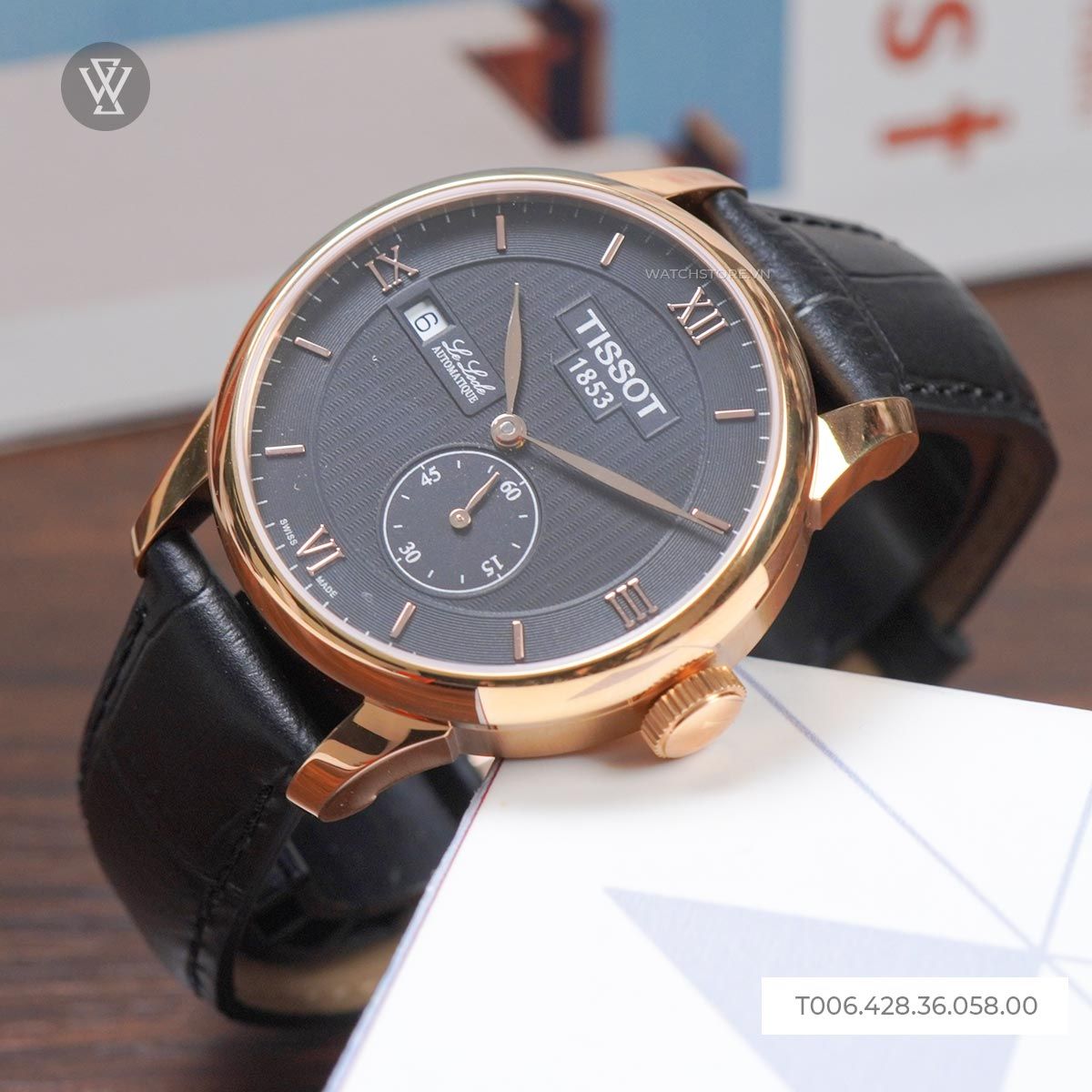 Tissot 39.3mm Nam T006.428.36.058.00 - Ảnh 3