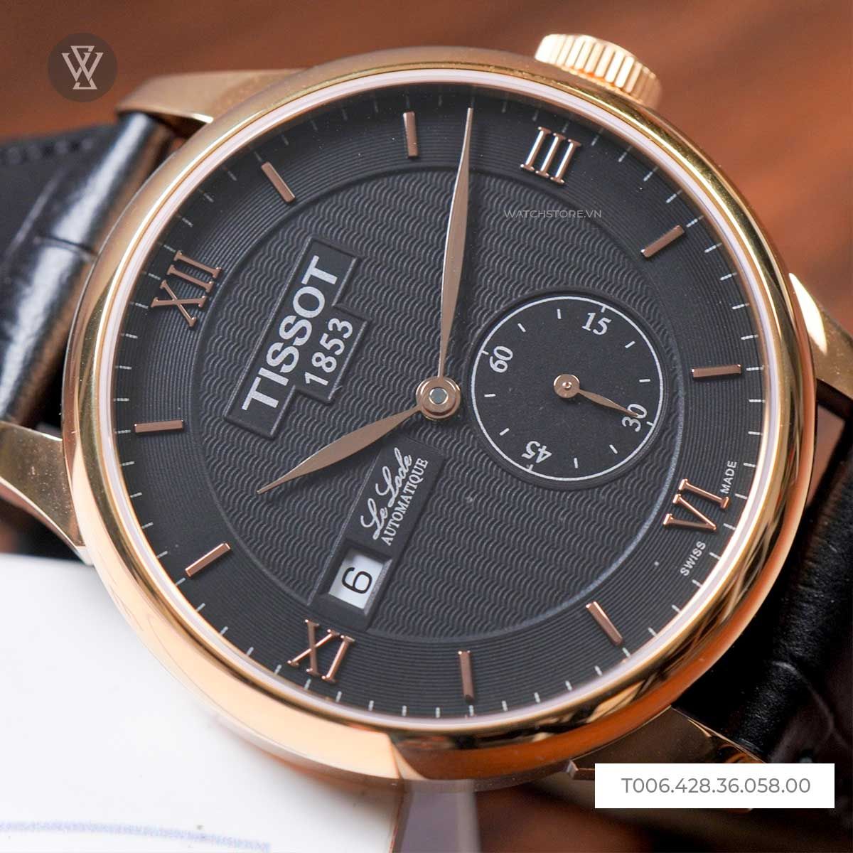 Tissot 39.3mm Nam T006.428.36.058.00 - Ảnh 4