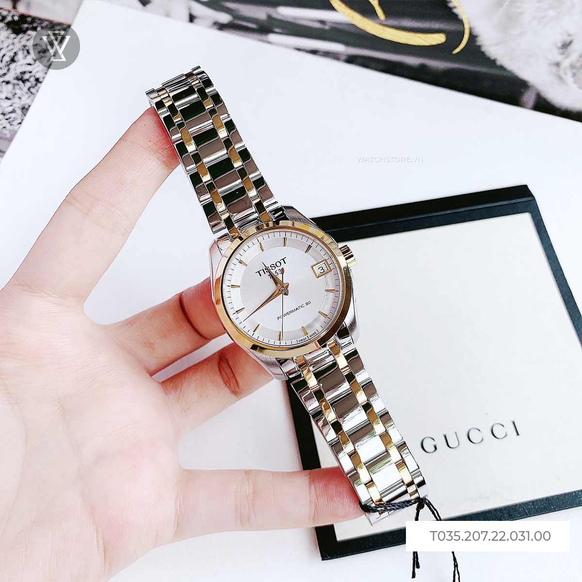 Tissot 32mm Nữ T035.207.22.031.00 - Ảnh 5
