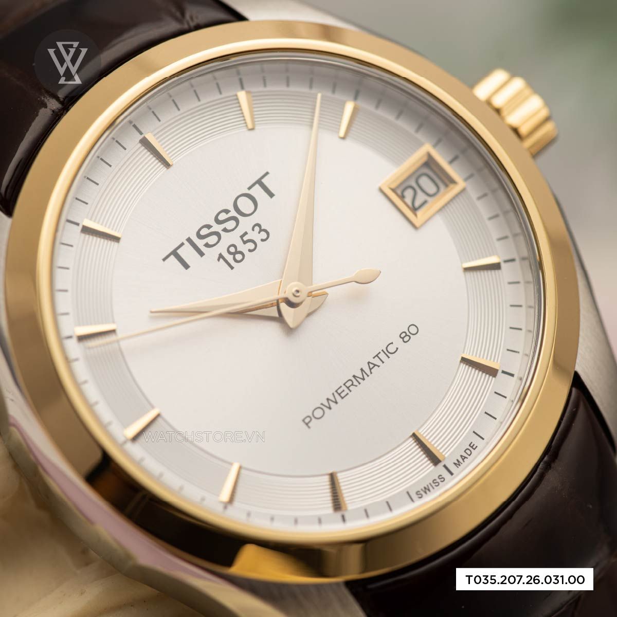 Tissot 32mm Nữ T035.207.26.031.00 - Ảnh 3