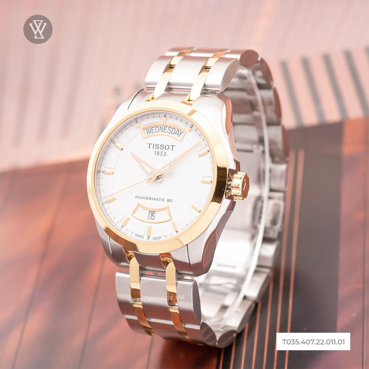 Tissot 39mm Nam T035.407.22.011.01 - Ảnh 2