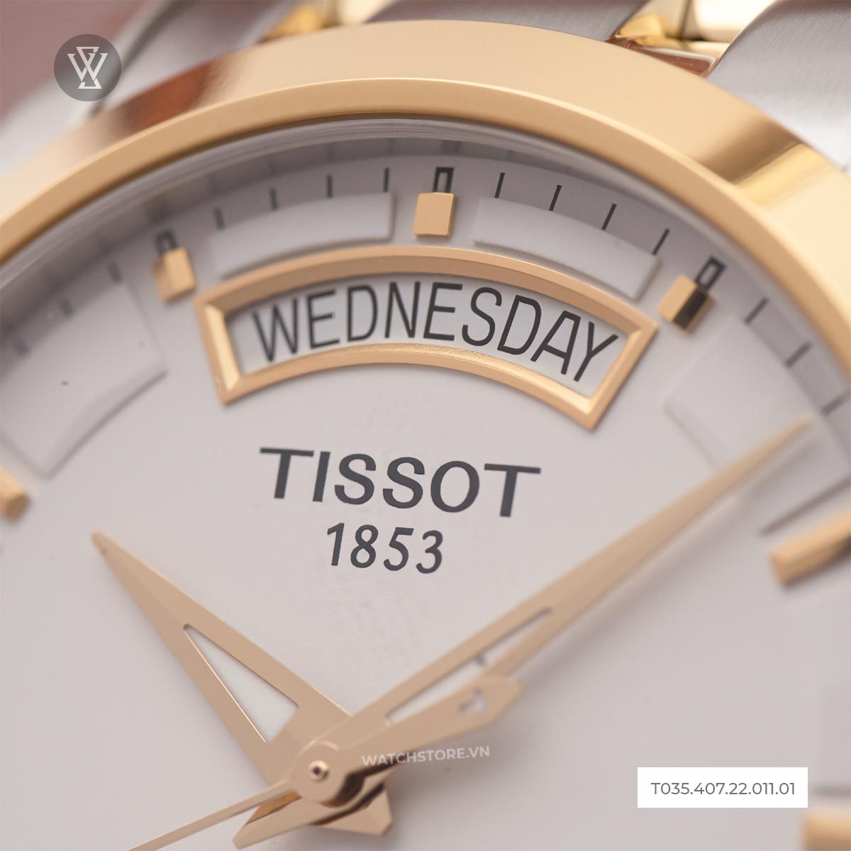 Tissot 39mm Nam T035.407.22.011.01 - Ảnh 5