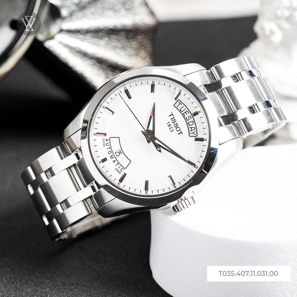 Tissot 39mm Nam T035.407.11.031.00 - Ảnh 3