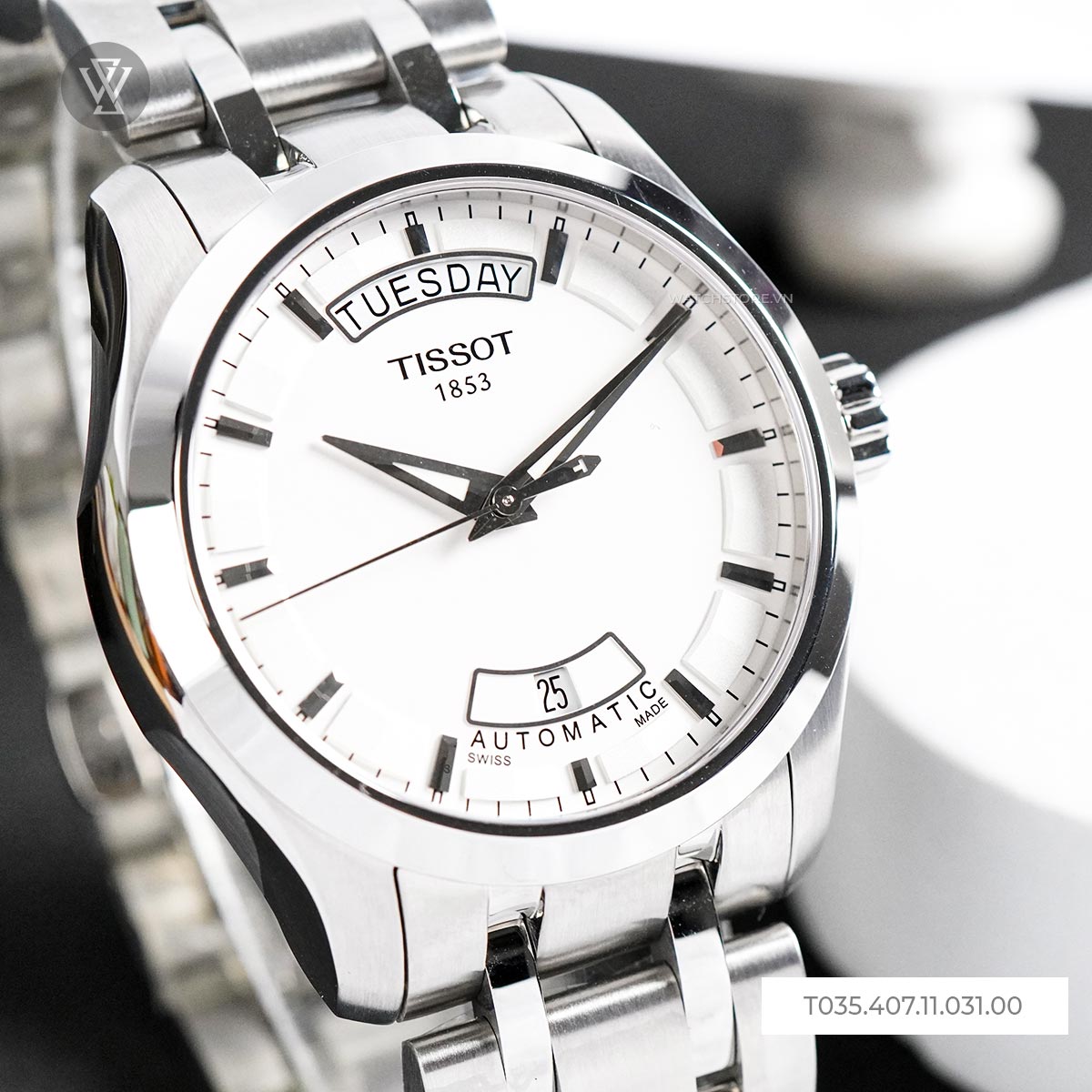 Tissot 39mm Nam T035.407.11.031.00 - Ảnh 4