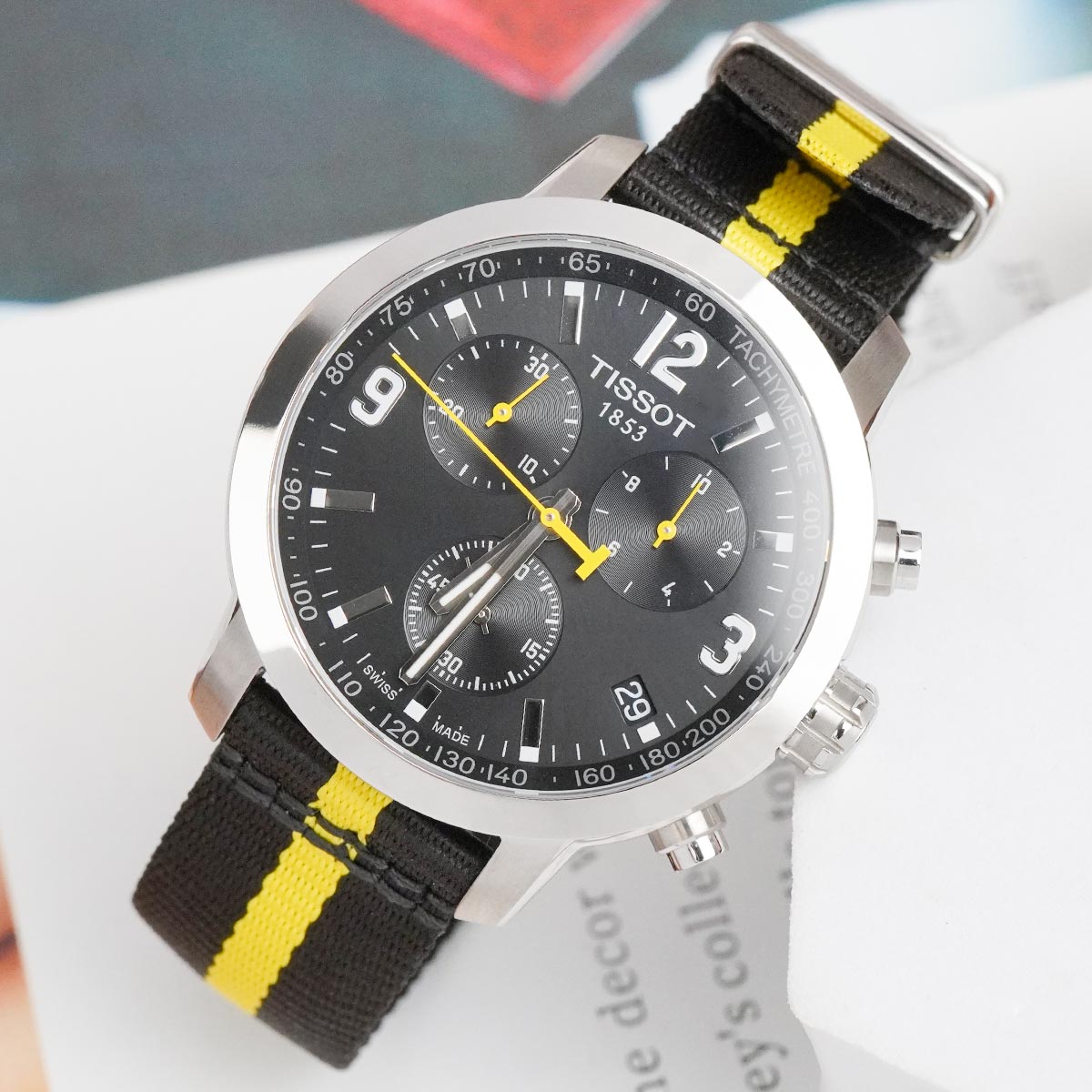 Tissot 42mm Nam T055.417.17.057.01 - Ảnh 5