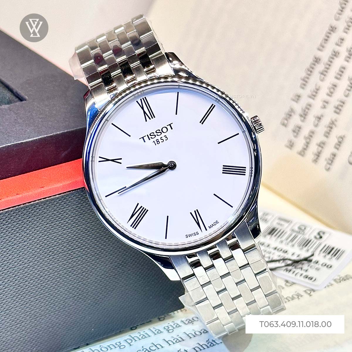 Tissot 39mm Nam T063.409.11.018.00 - Ảnh 3