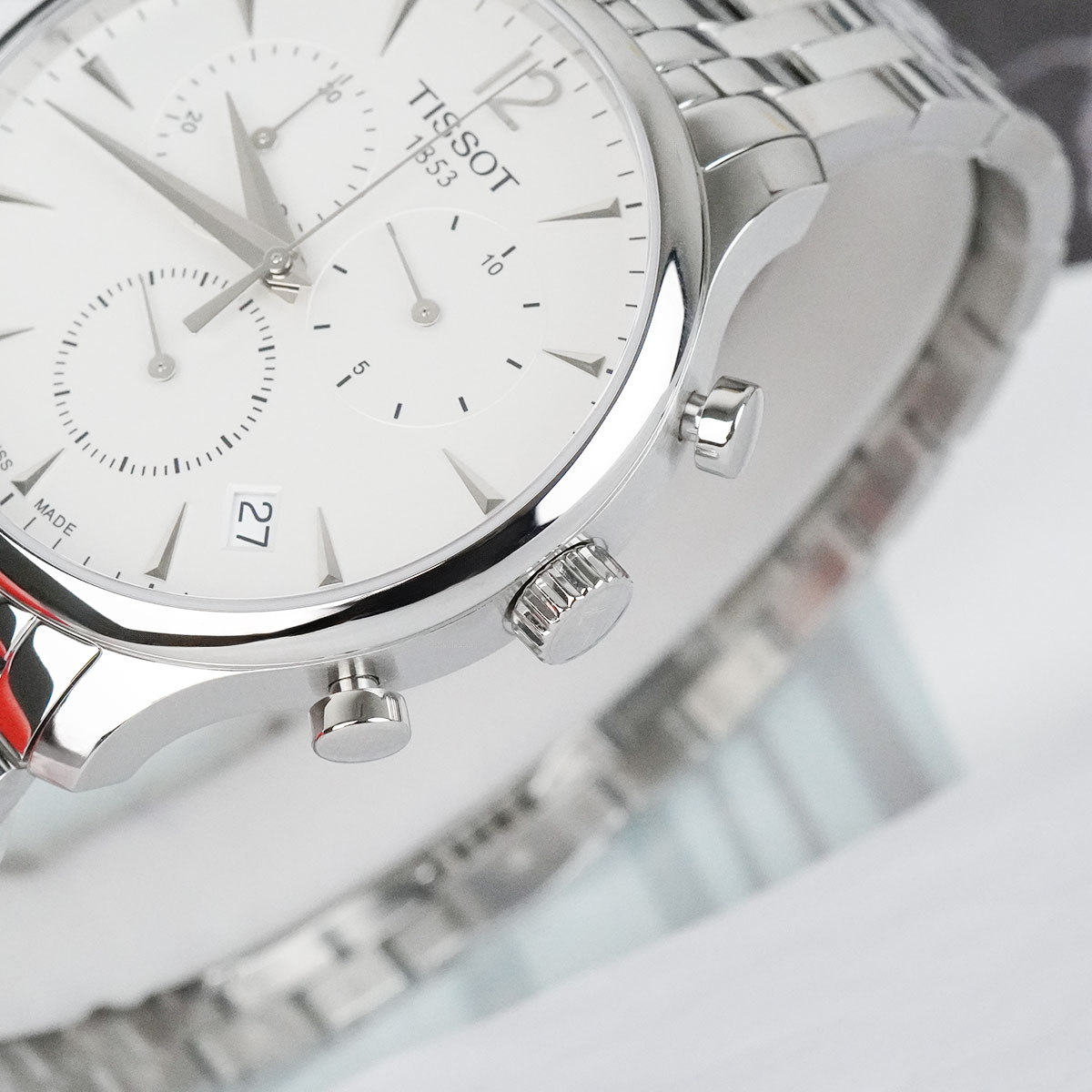 Tissot 42mm Nam T063.617.11.037.00 - Ảnh 3