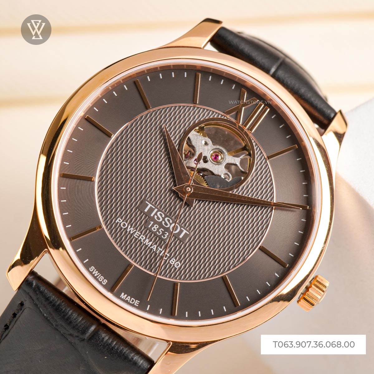 Tissot 40mm Nam T063.907.36.068.00 - Ảnh 4