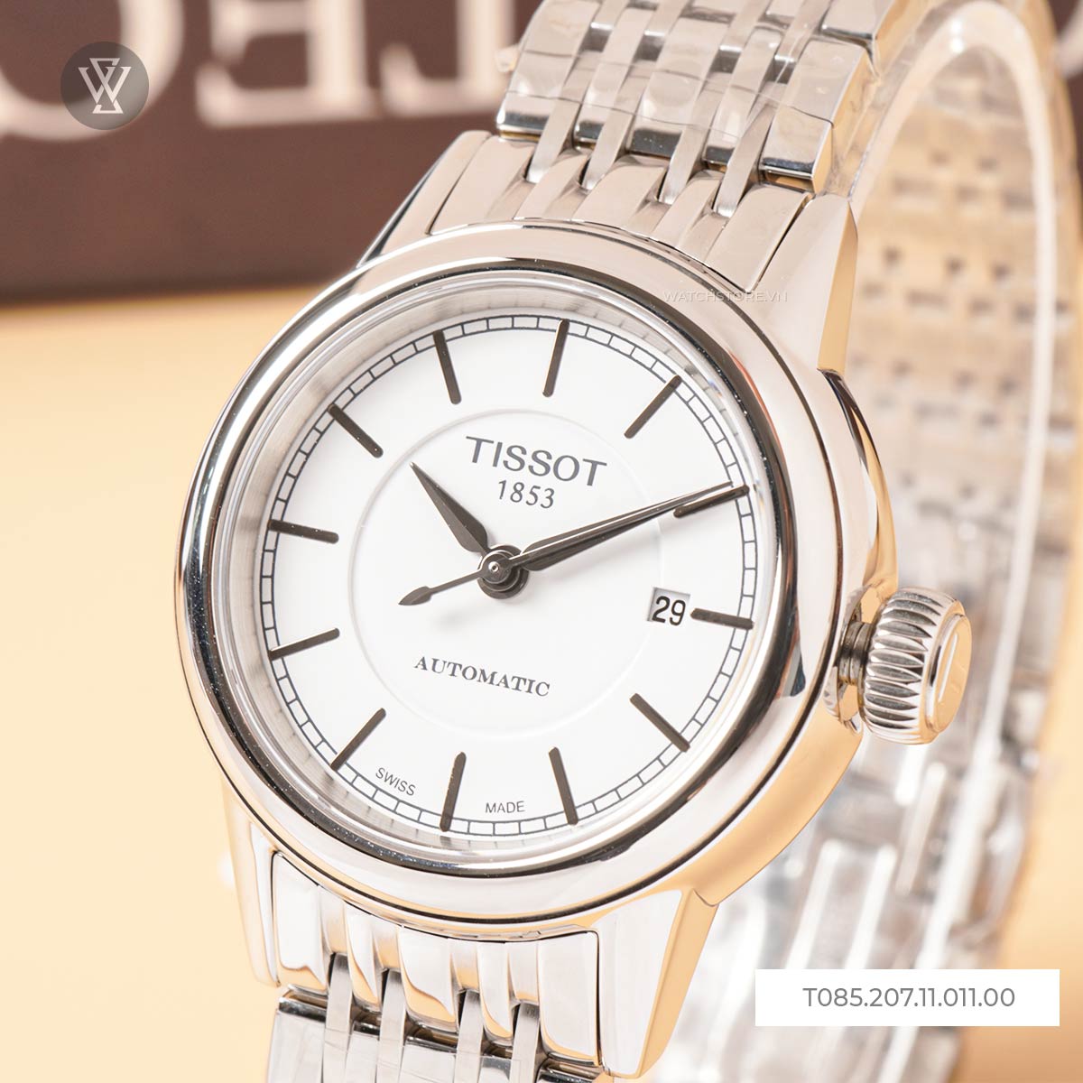 Tissot 29.5mm Nữ T085.207.11.011.00 - Ảnh 4
