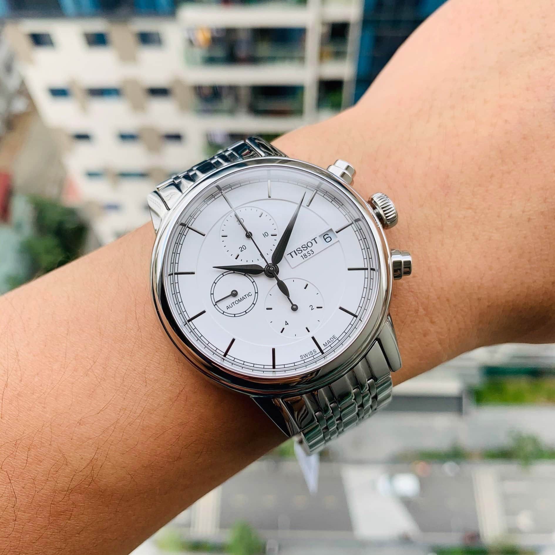 Tissot 42.3mm Nam T085.427.11.011.00 - Ảnh 5