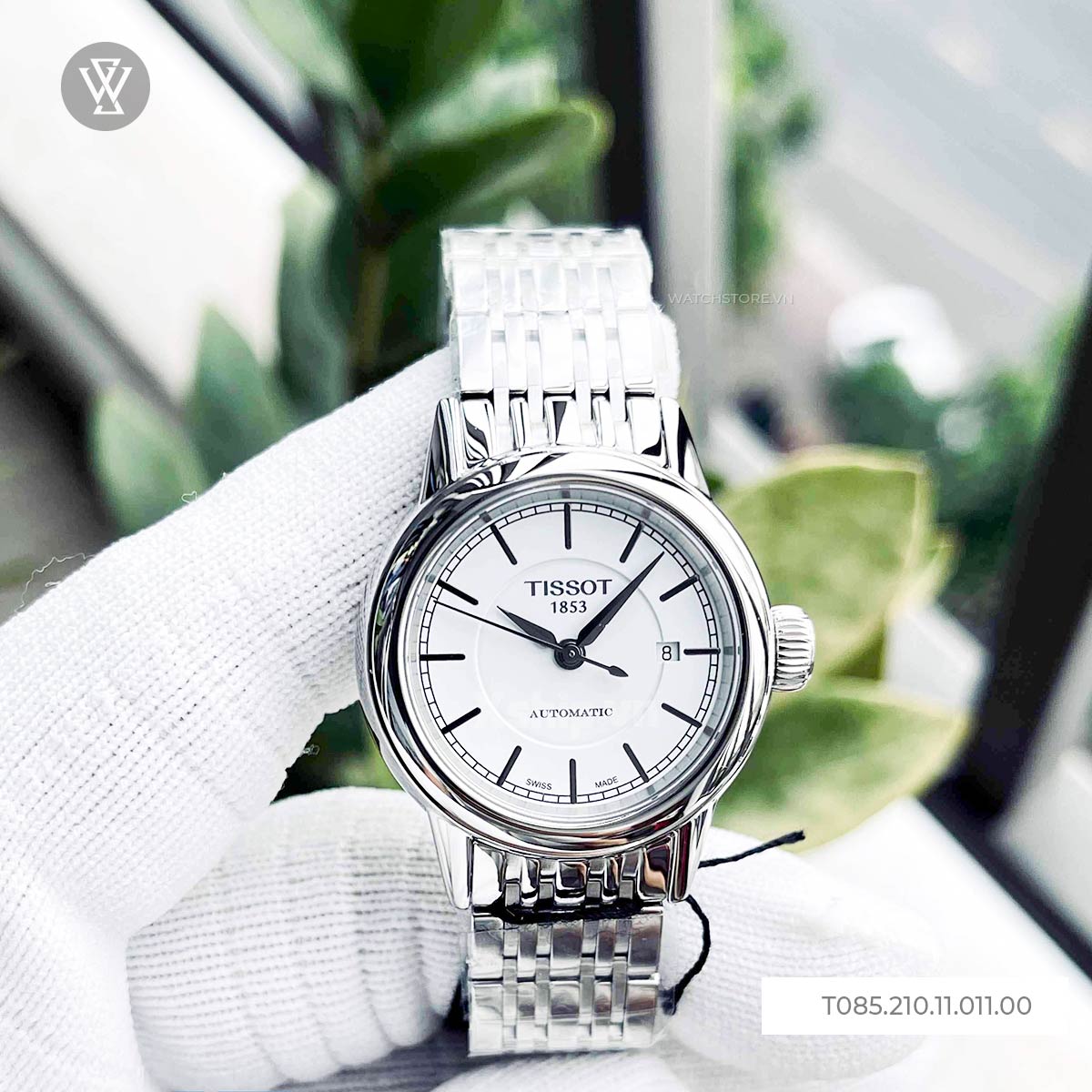 Tissot 28.5mm Nữ T085.210.11.011.00 - Ảnh 3