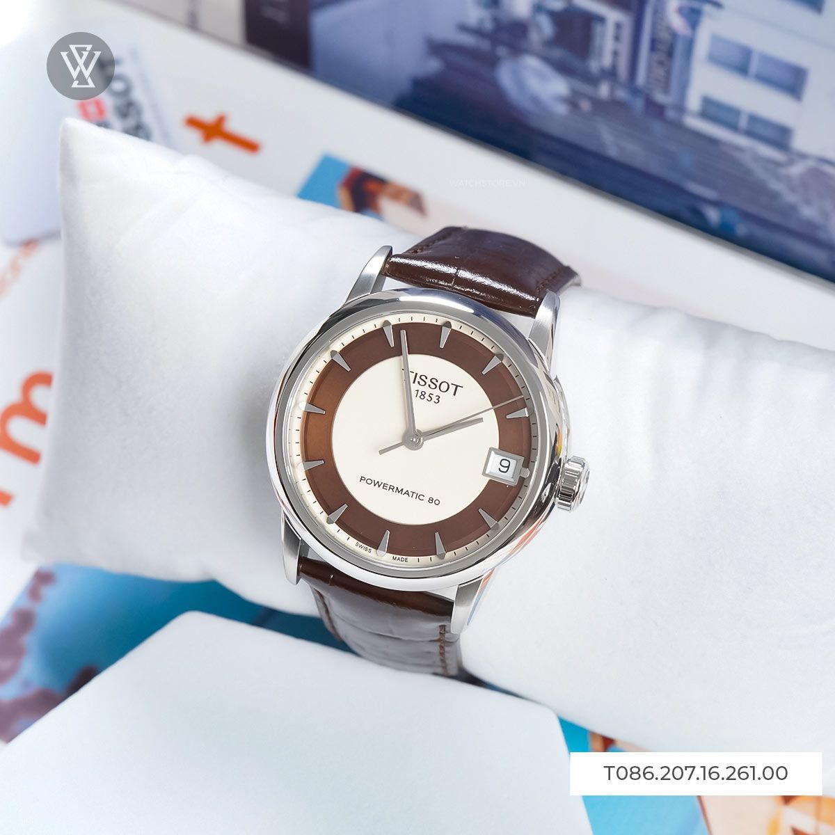 Tissot 33mm Nữ T086.207.16.261.00 - Ảnh 2