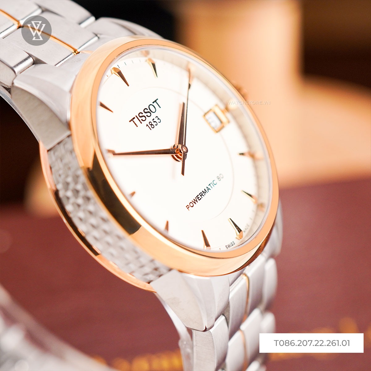 Tissot 33mm Nữ T086.207.22.261.01 - Ảnh 5