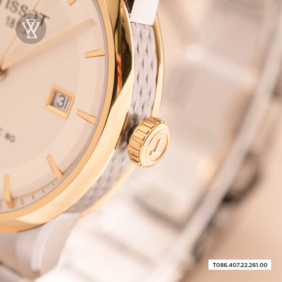 Tissot 41mm Nam T086.407.22.261.00 - Ảnh 5
