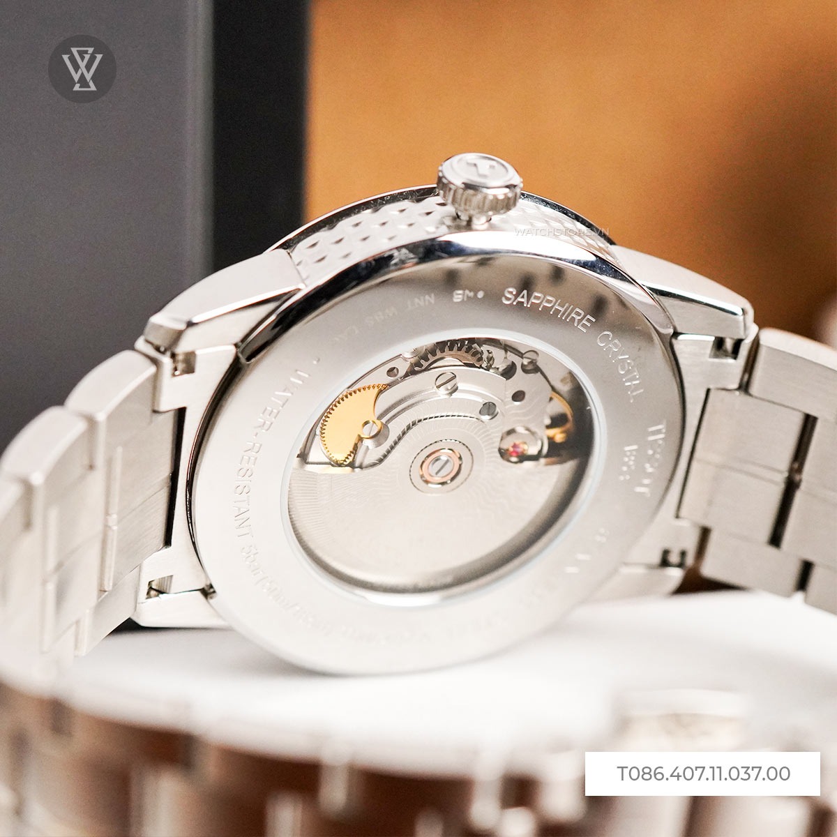 Tissot 41mm Nam T086.407.11.037.00 - Ảnh 2