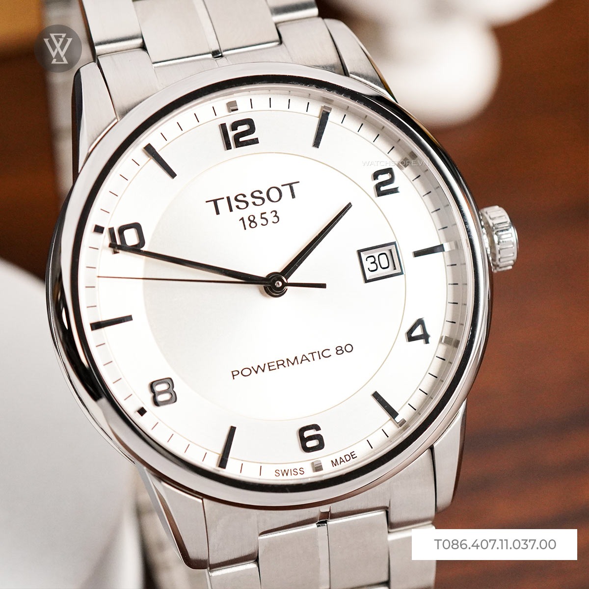 Tissot 41mm Nam T086.407.11.037.00 - Ảnh 5