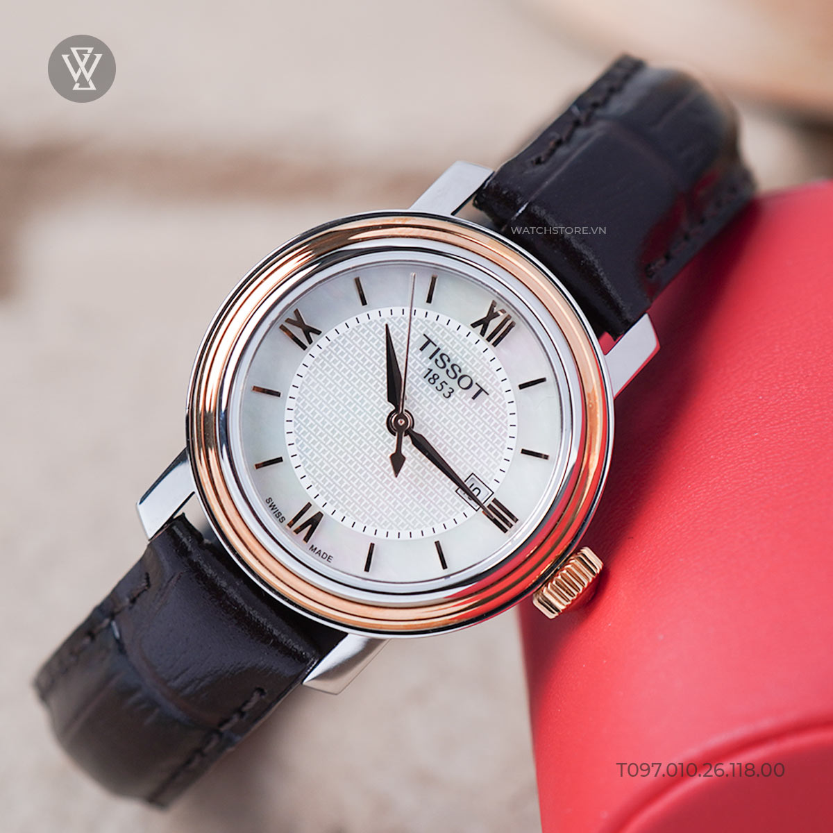 Tissot 29mm Nữ T097.010.26.118.00 - Ảnh 2