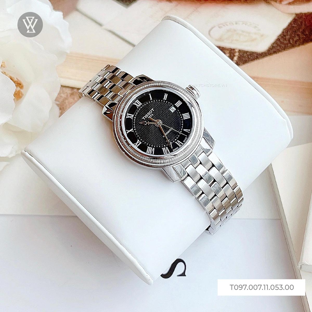 Tissot 29mm Nữ T097.007.11.053.00 - Ảnh 3