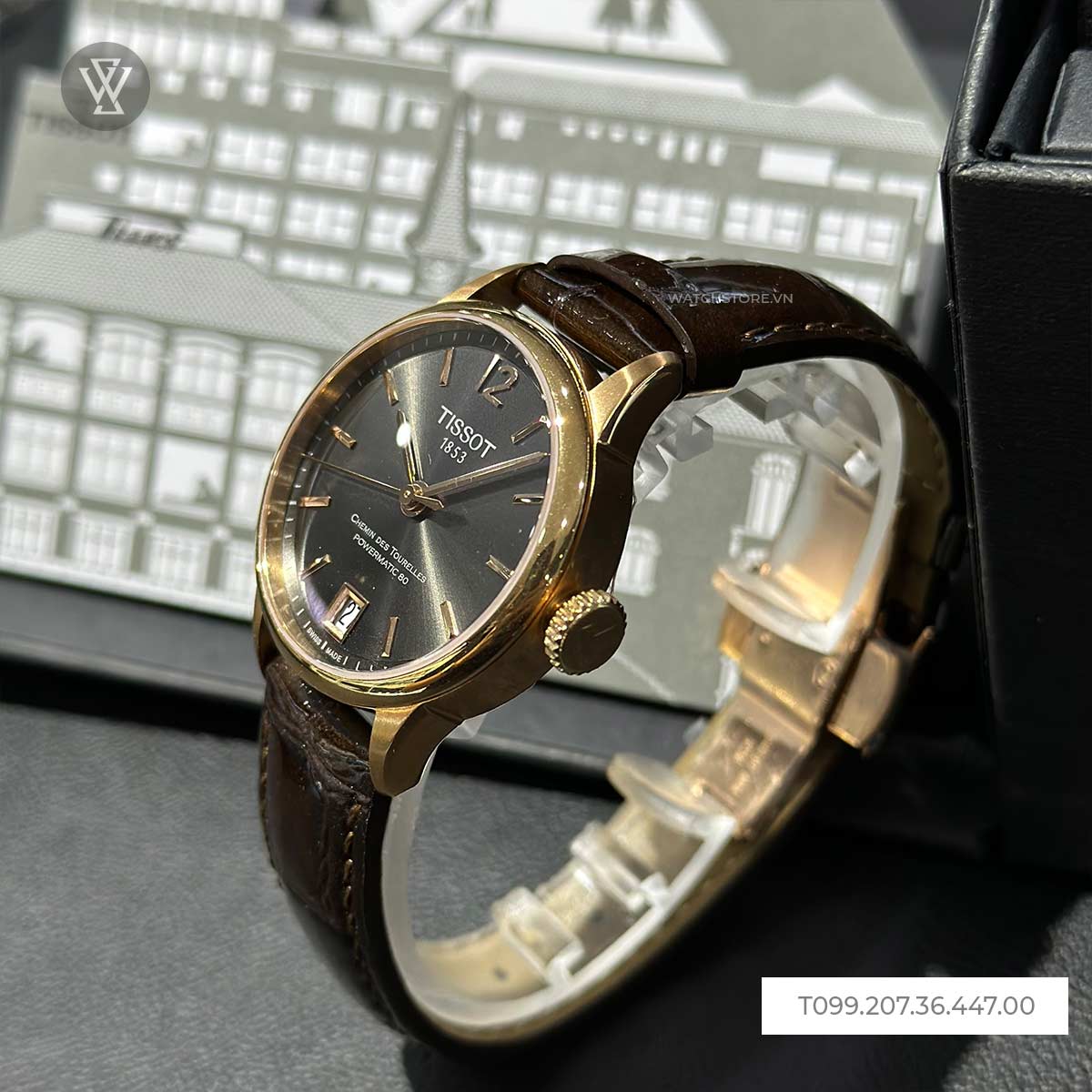 Tissot 32mm Nữ T099.207.36.447.00 - Ảnh 2