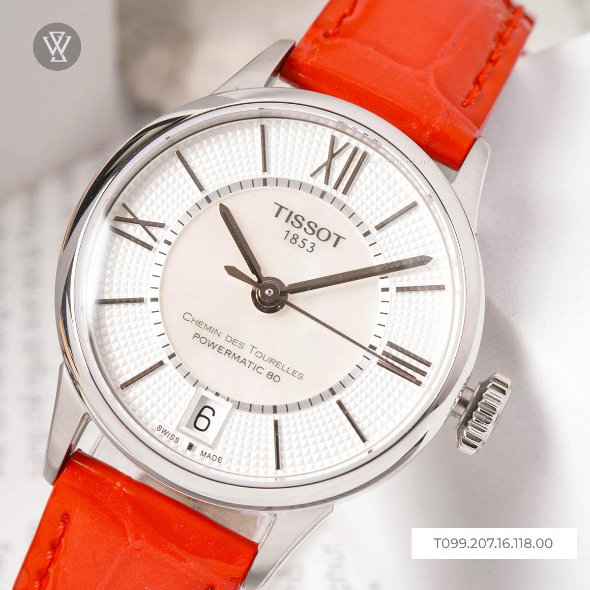 Tissot 32mm Nữ T099.207.16.118.00 - Ảnh 4