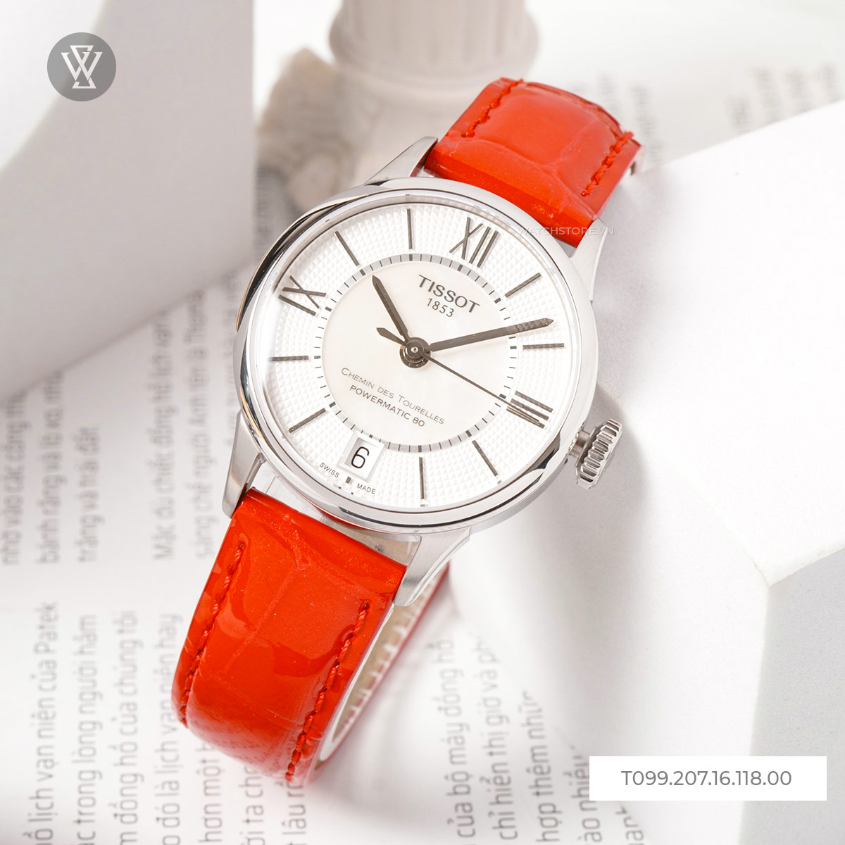 Tissot 32mm Nữ T099.207.16.118.00 - Ảnh 2