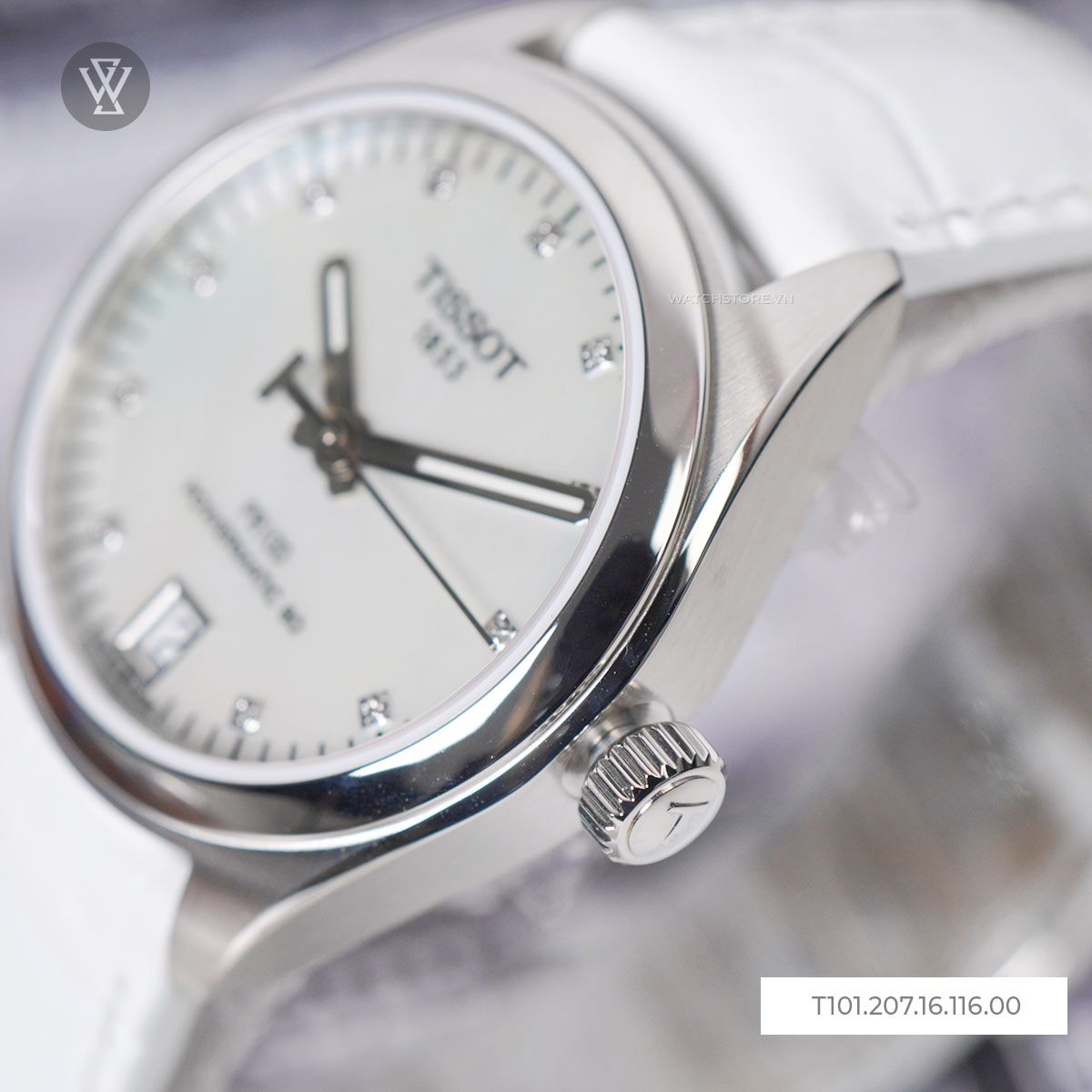 Tissot 33mm Nữ T101.207.16.116.00 - Ảnh 4