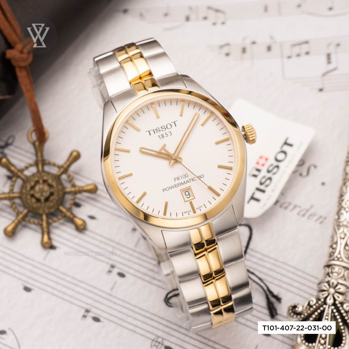 Tissot 39mm Nam T101.407.22.031.00 - Ảnh 2