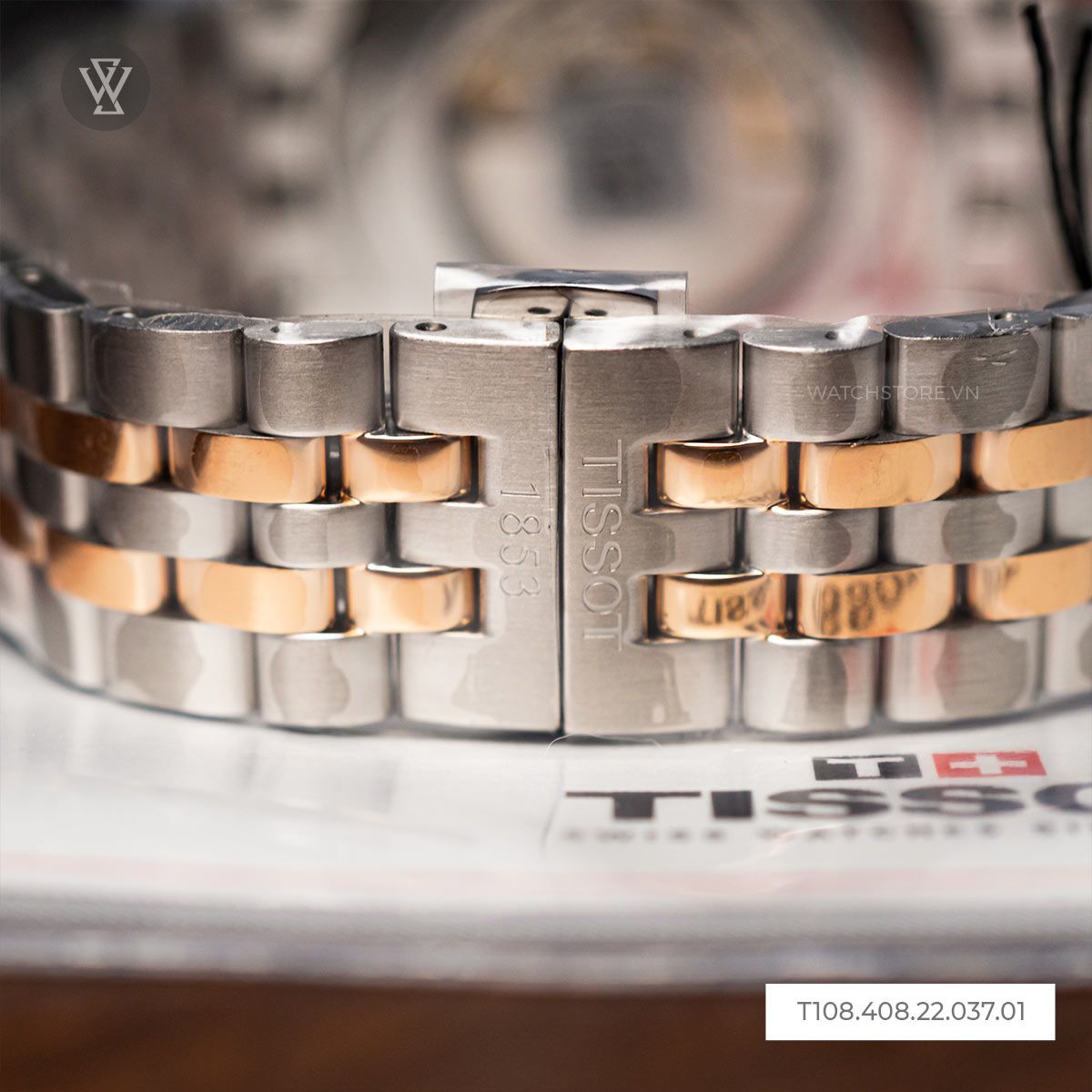 Tissot 39mm Nam T108.408.22.037.01 - Ảnh 5