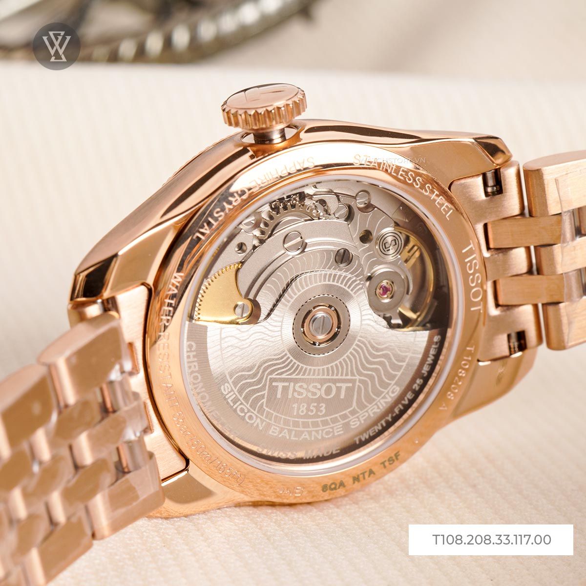 Tissot 32mm Nữ T108.208.33.117.00 - Ảnh 2