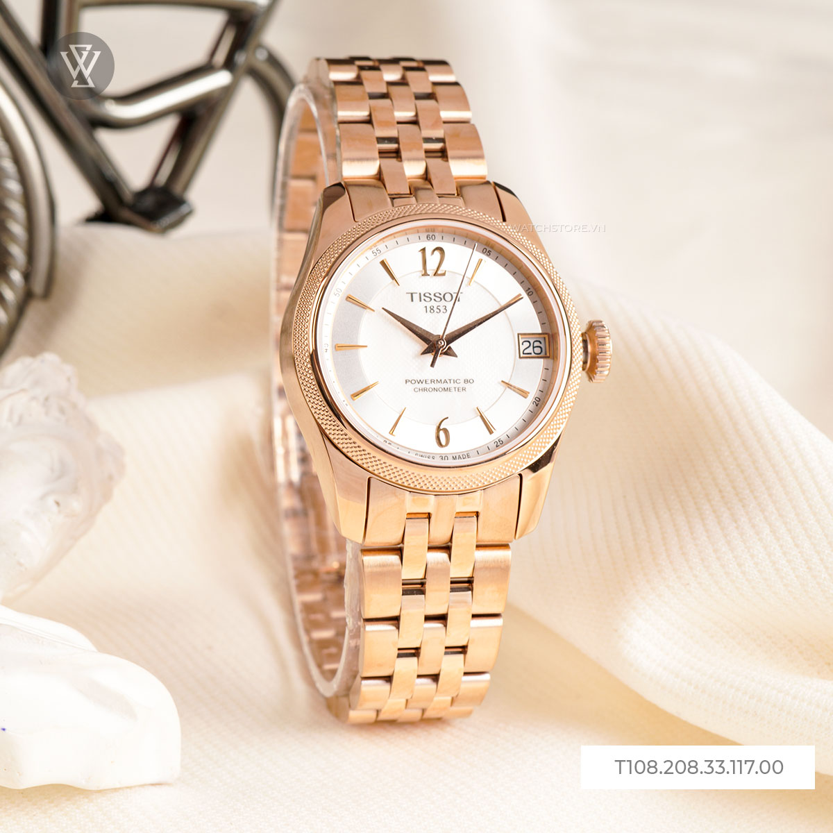 Tissot 32mm Nữ T108.208.33.117.00 - Ảnh 3