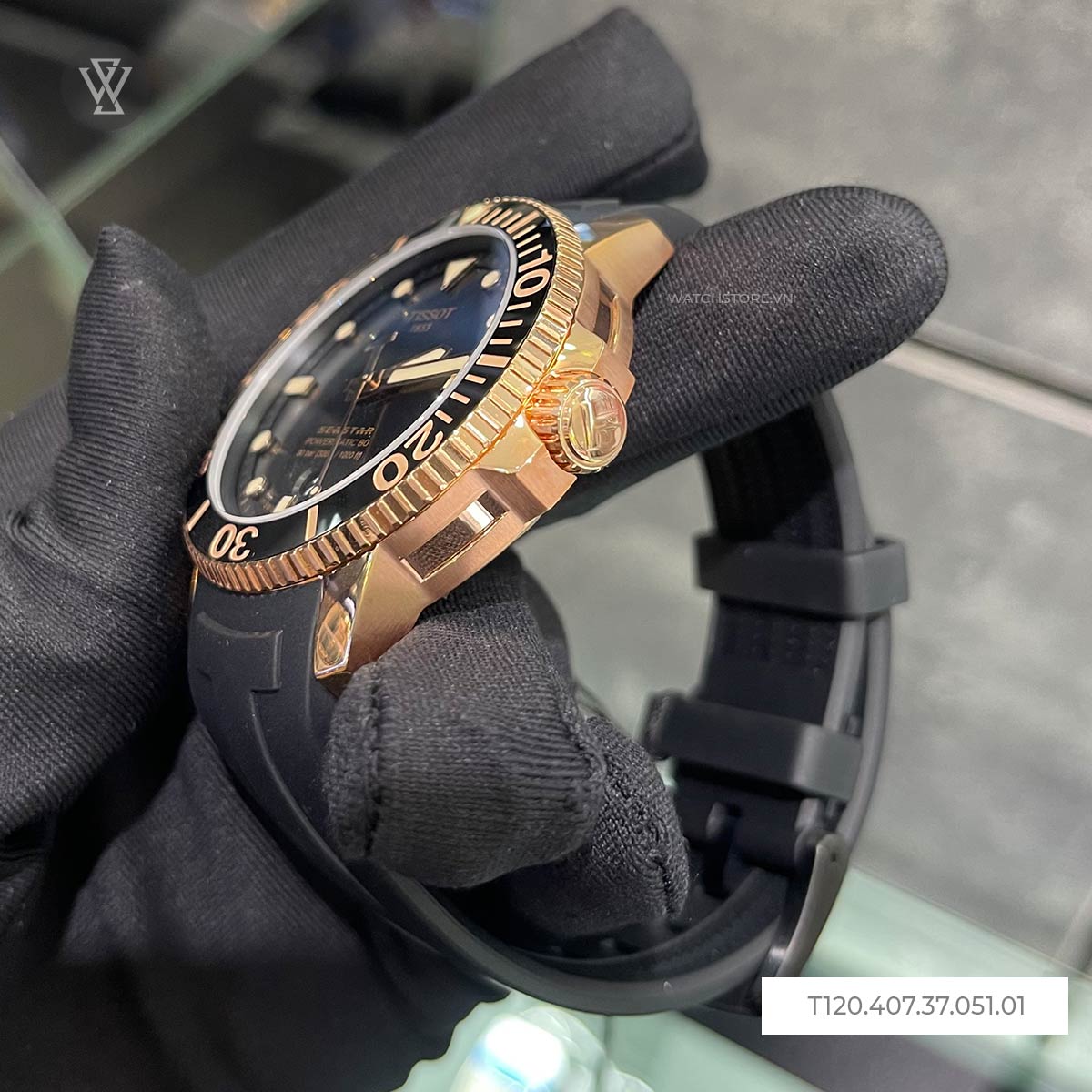 Tissot 43mm Nam T120.407.37.051.01 - Ảnh 3