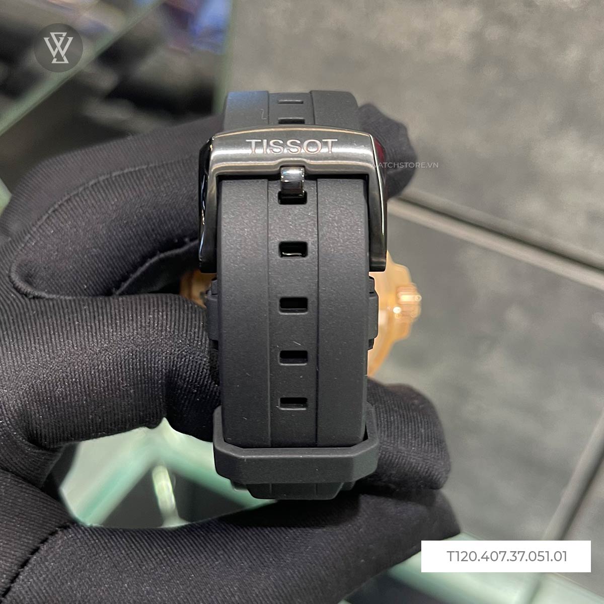 Tissot 43mm Nam T120.407.37.051.01 - Ảnh 4