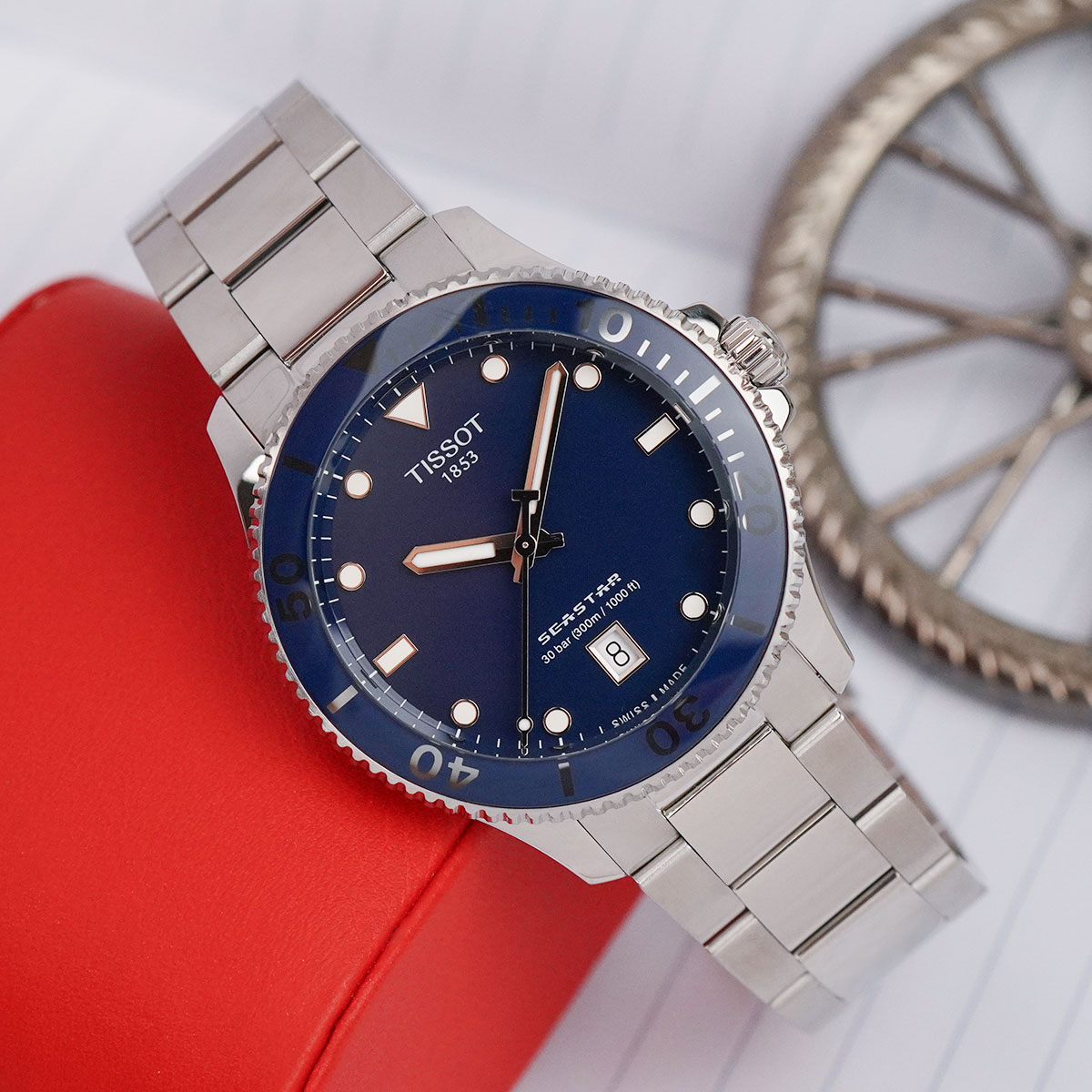 Tissot 40mm Nam T120.410.11.041.00 - Ảnh 5