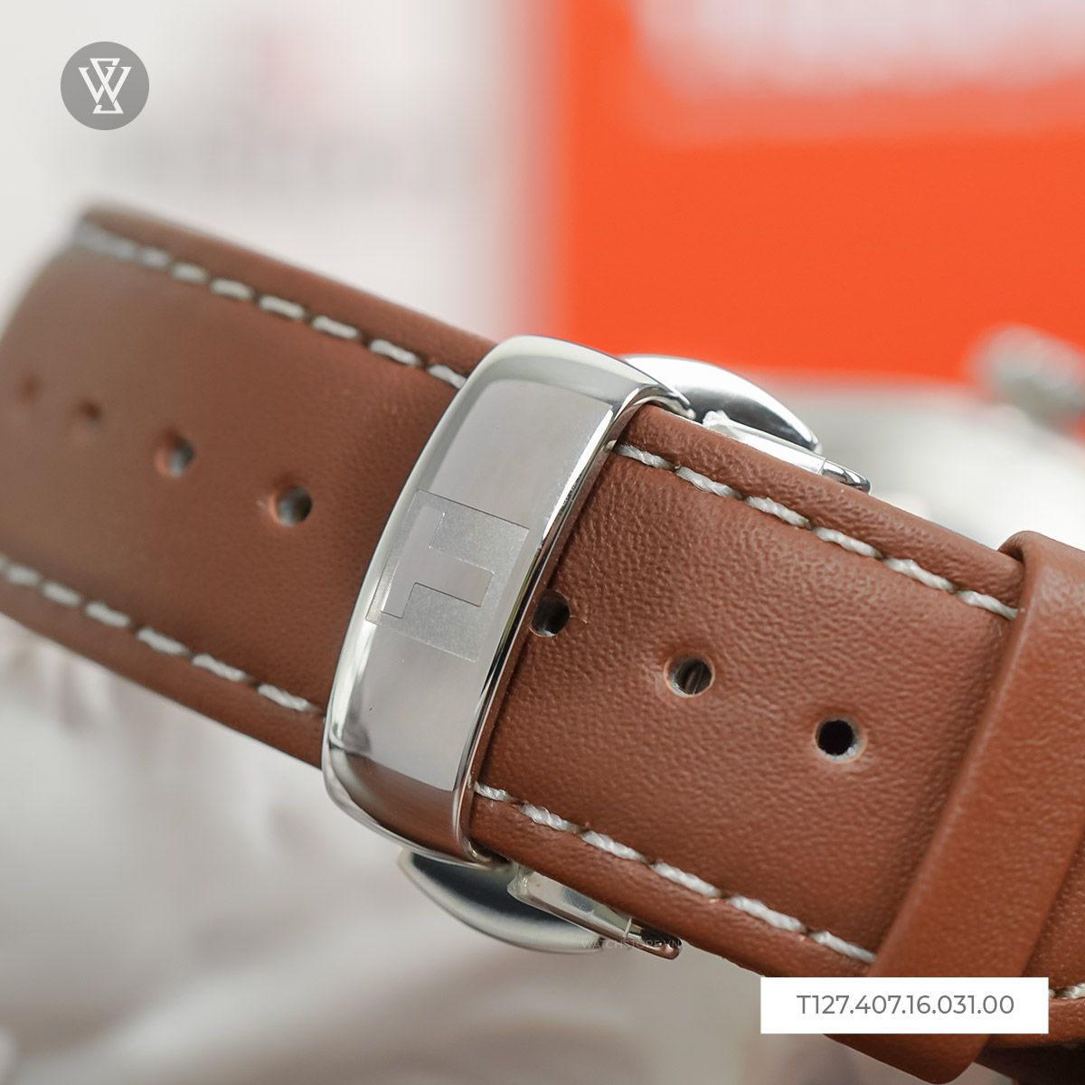 Tissot 40mm Nam T127.407.16.031.00 - Ảnh 4