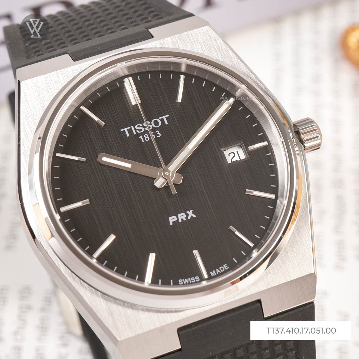 Tissot 40mm Nam T137.410.17.051.00 - Ảnh 4