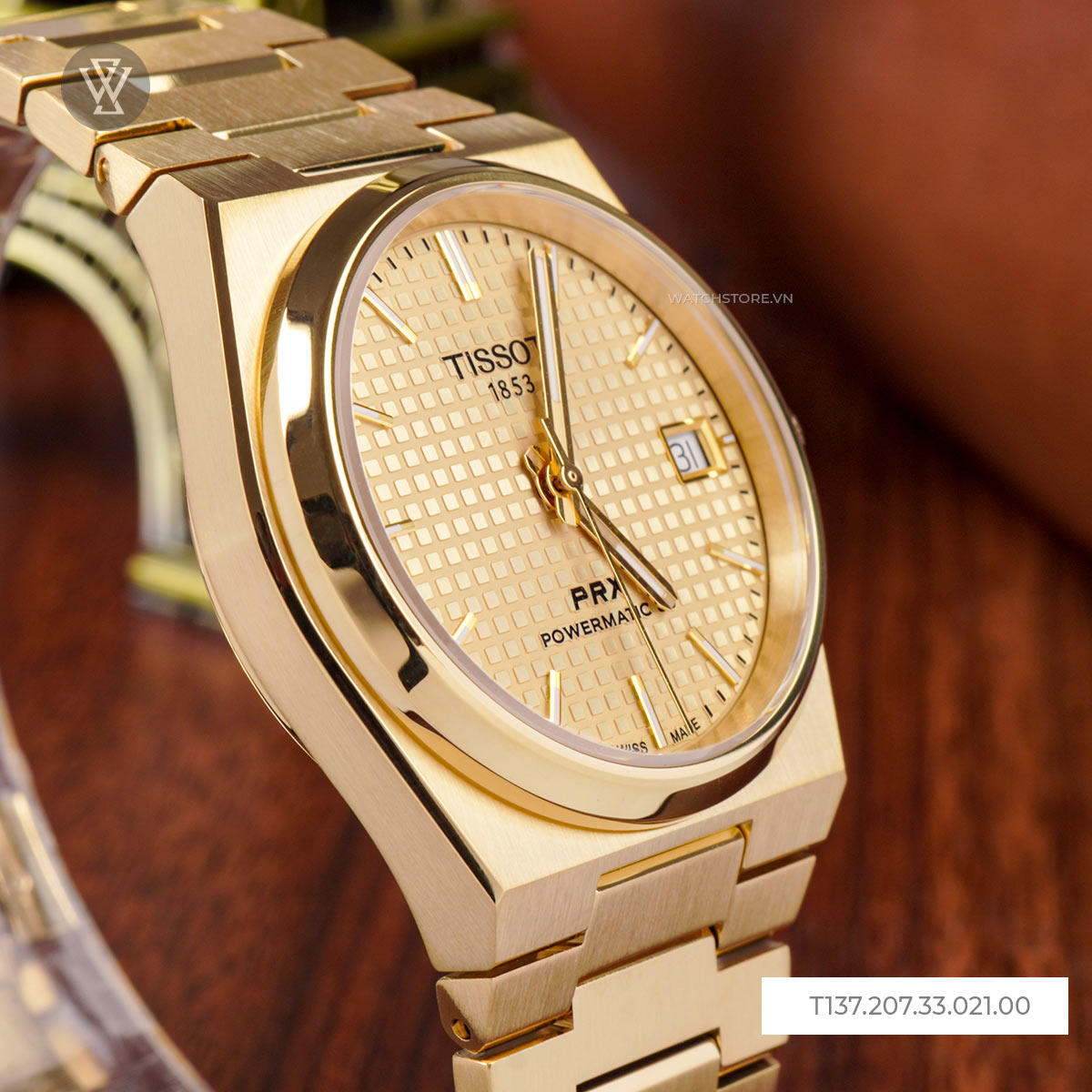 Tissot 35mm Nam T137.207.33.021.00 - Ảnh 5