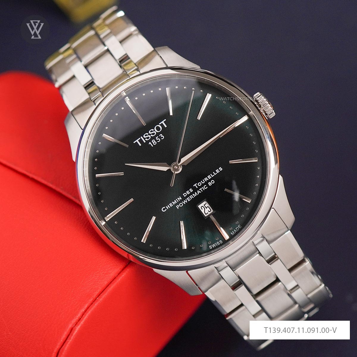 Tissot 42mm Nam T139.407.11.091.00 - Ảnh 2