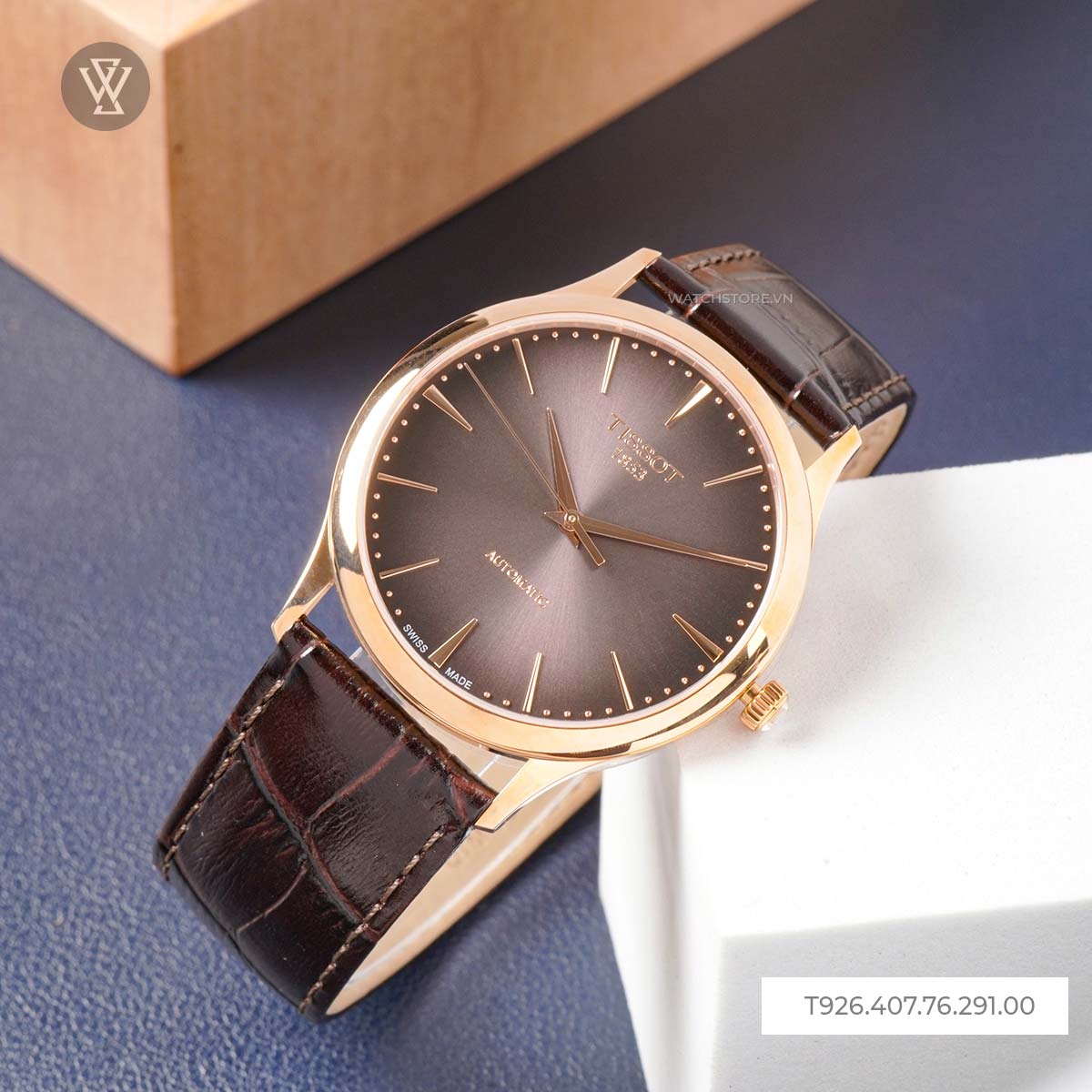 Tissot 39.8mm Nam T926.407.76.291.00 - Ảnh 2