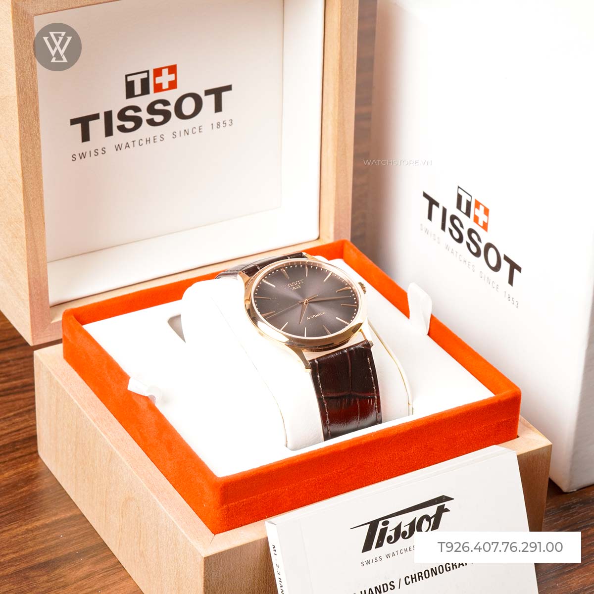 Tissot 39.8mm Nam T926.407.76.291.00 - Ảnh 5